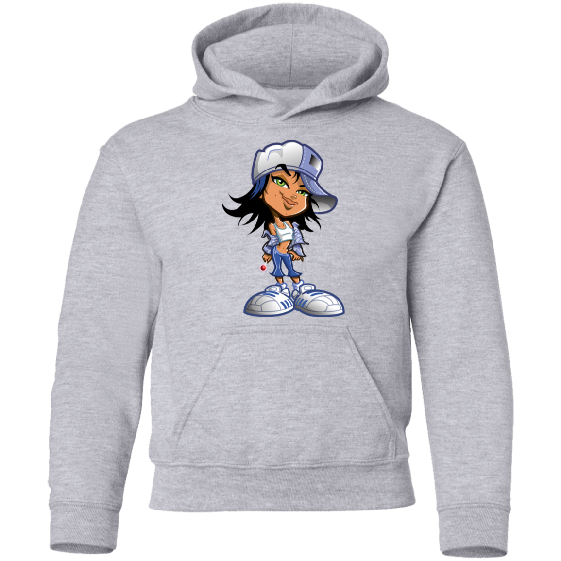 Cartoon Girl Kids Hoodie
