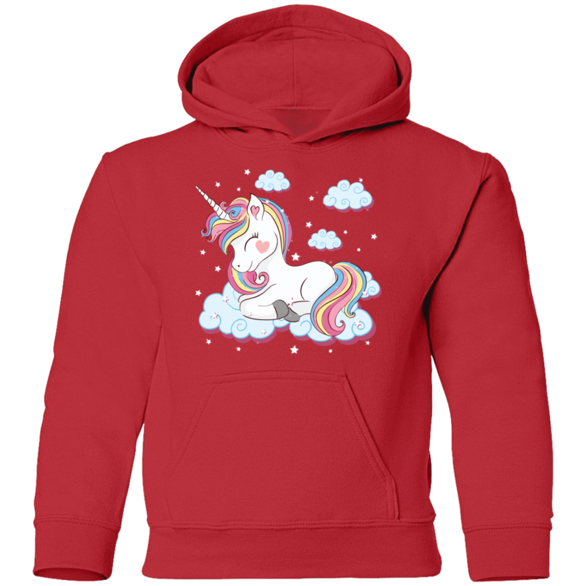 Unicorn Clouds Kids Hoodie