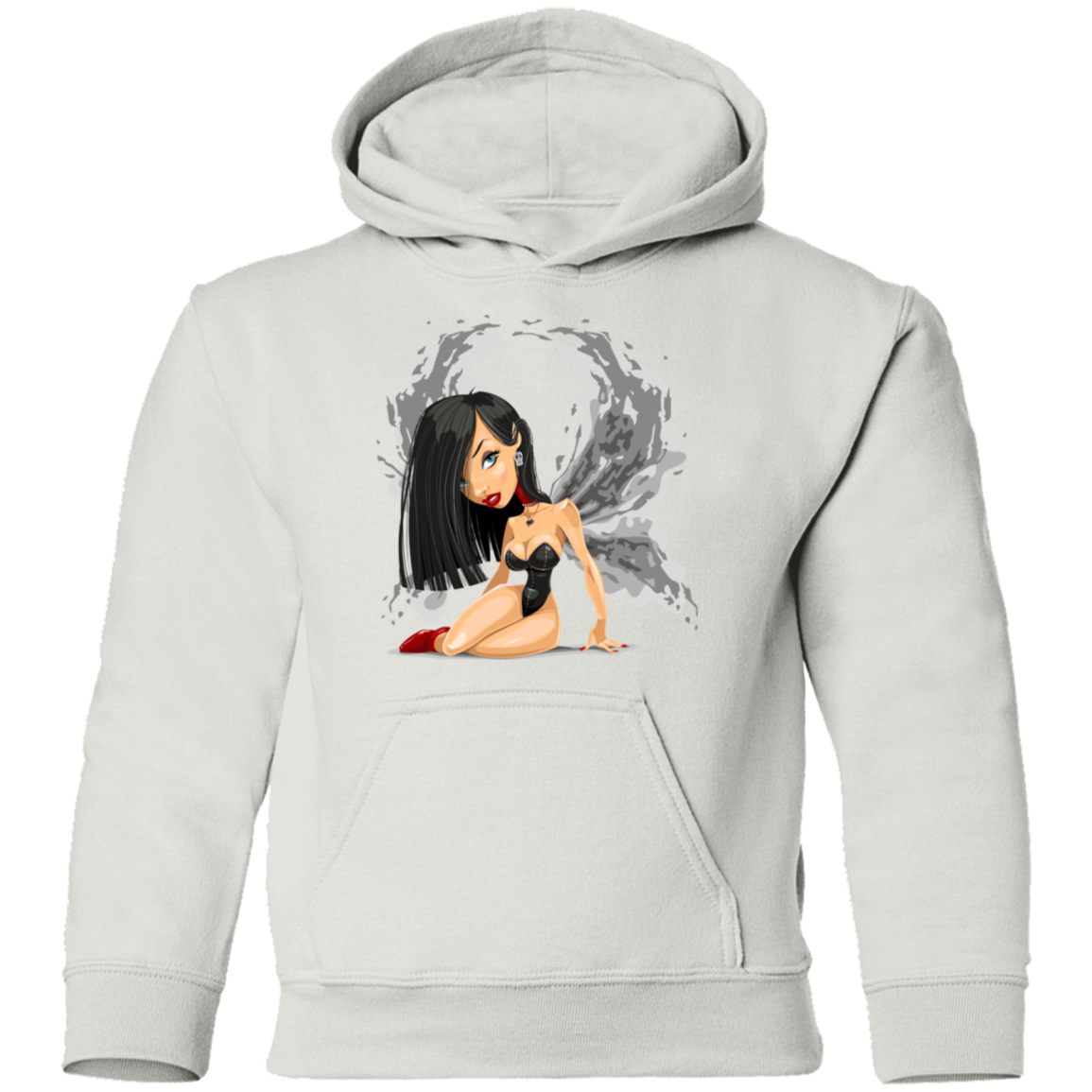 Angel Cartoon Girl Kids Hoodie