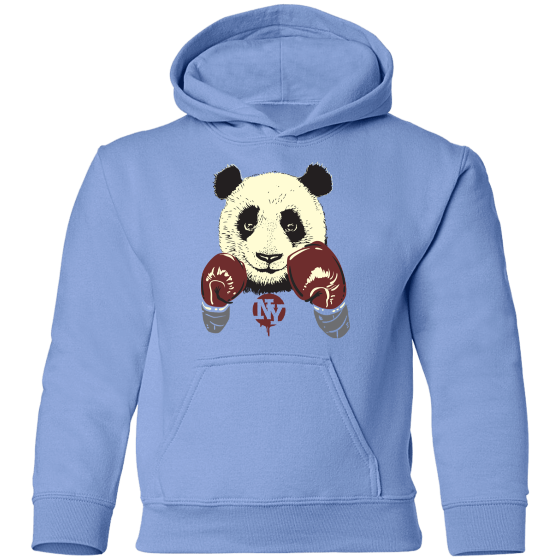 Boxing Panda Boxer Kids Hoodie