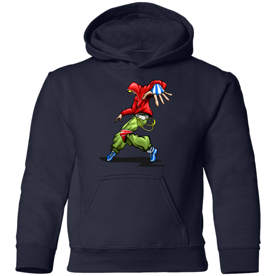 Hip Hop Dancer Cartoon Kids Hoodie