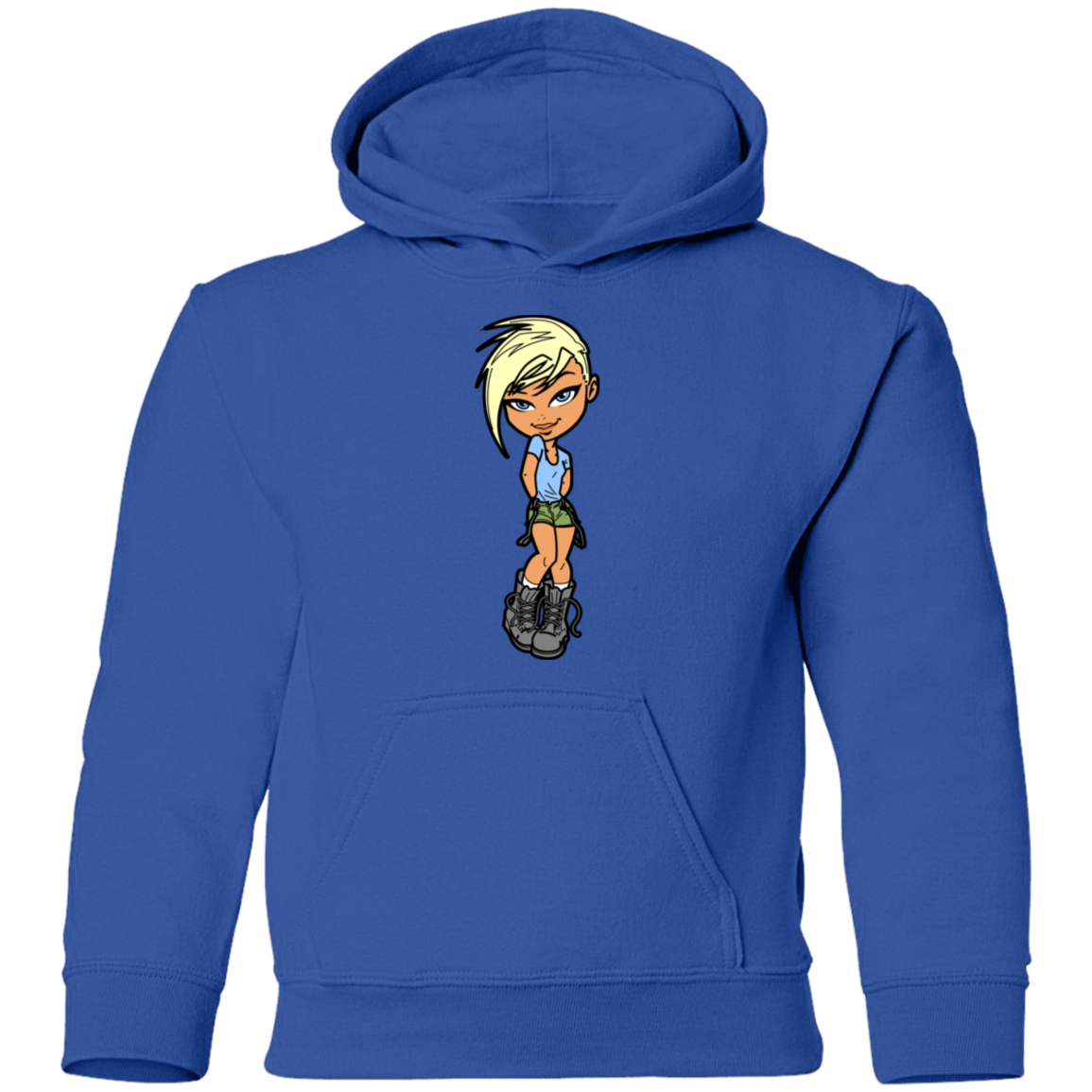Cartoon Girl Kids Hoodie