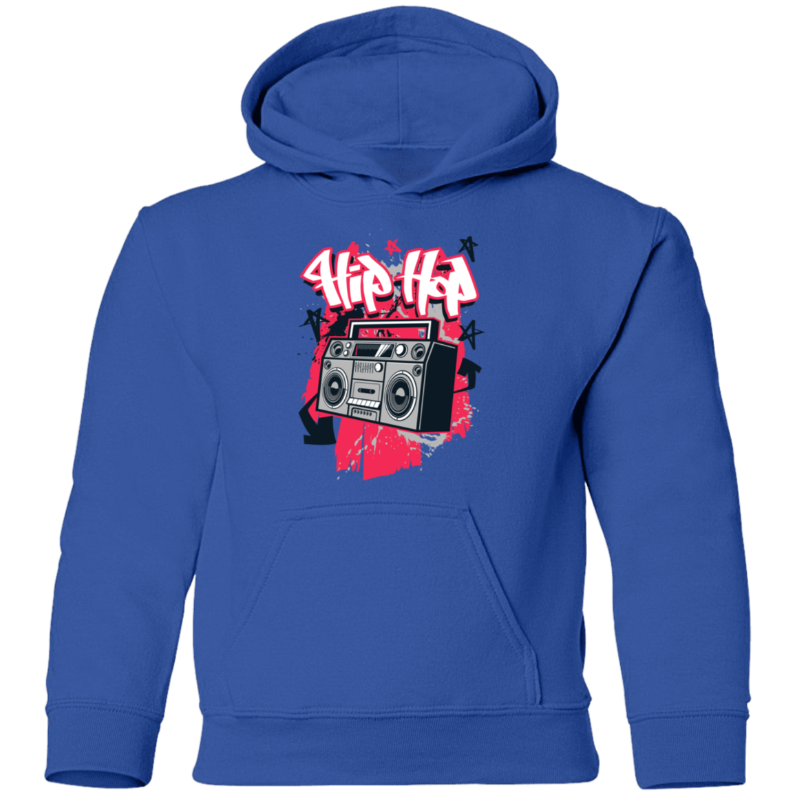 Hip Hop Boombox Kids Hoodie