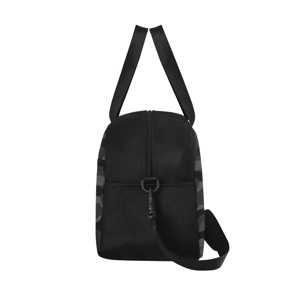 Dark Grey Camouflage Fitness Bag Fitness