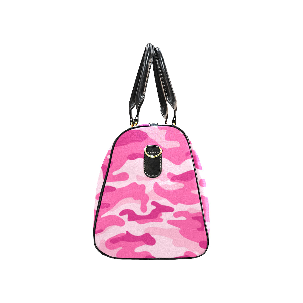 Pink Camouflage Travel Bag