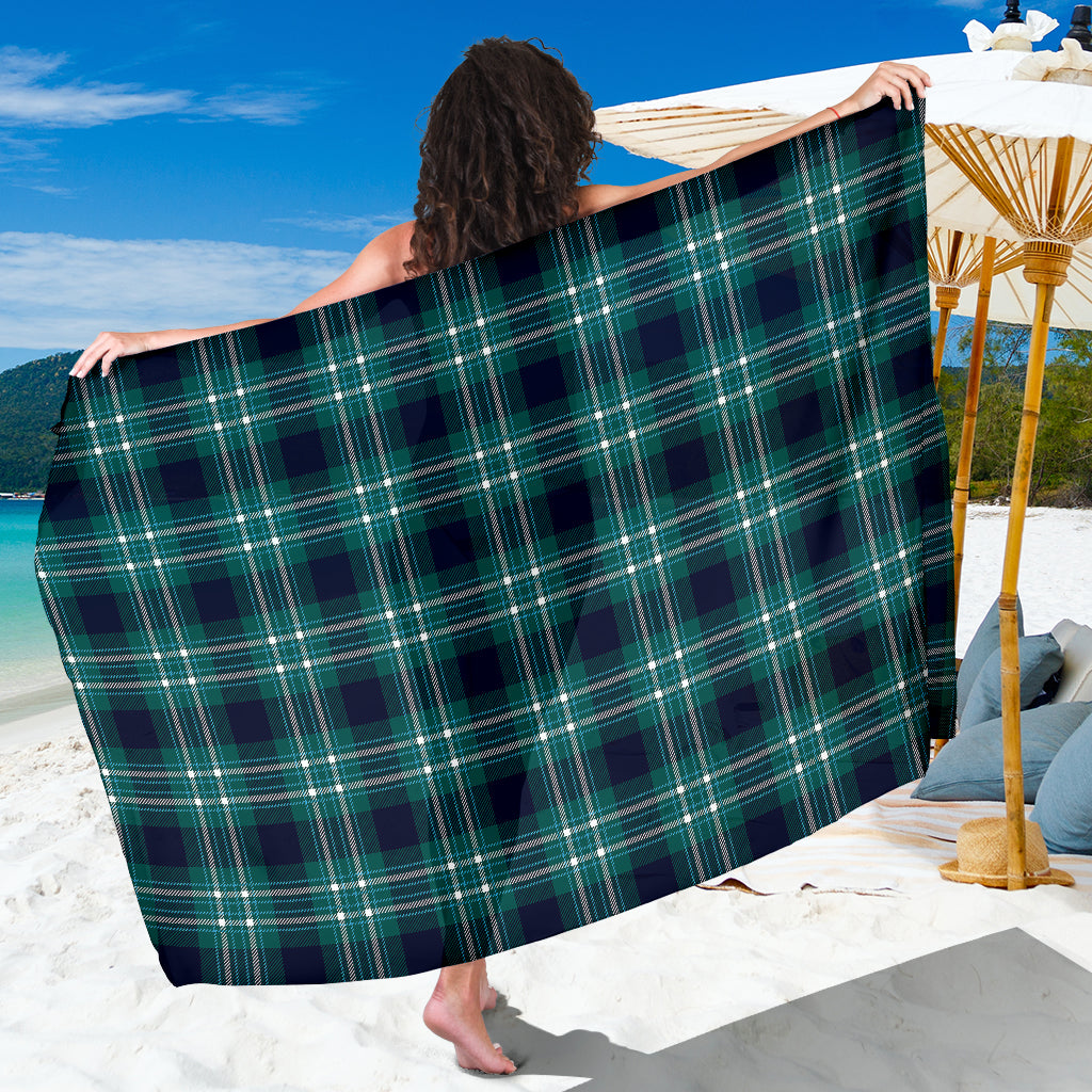 Green Plaid Sarong