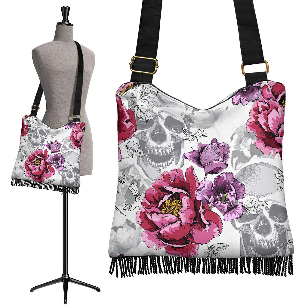 Skulls & Roses Crossbody Bag