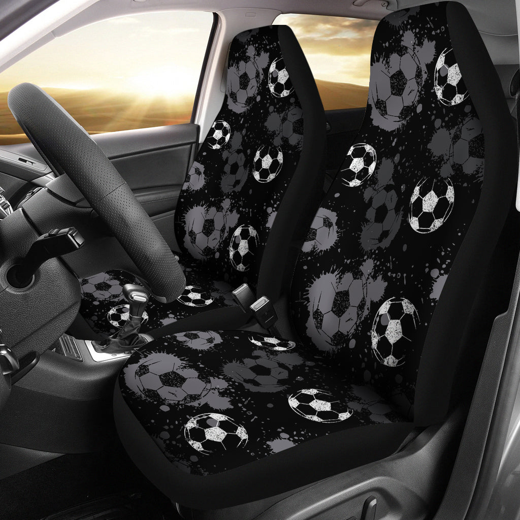 Soccer Balls Car Seat Covers