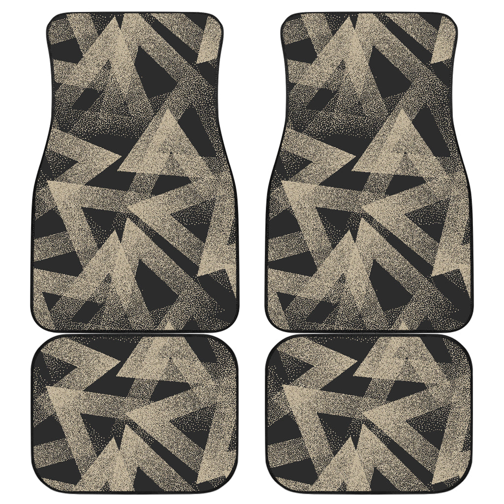 Abstract Zig Zag Car Floor Mats