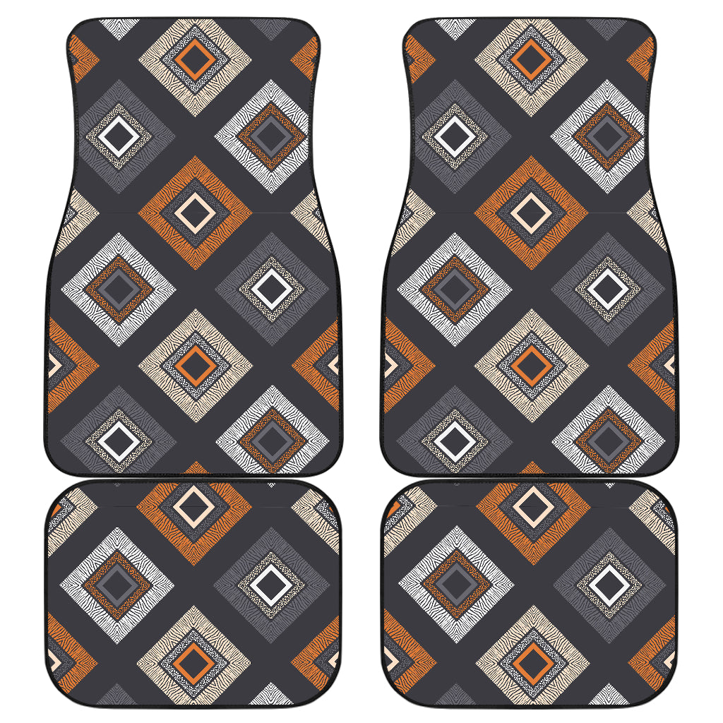 Retro Blocks Car Floor Mats