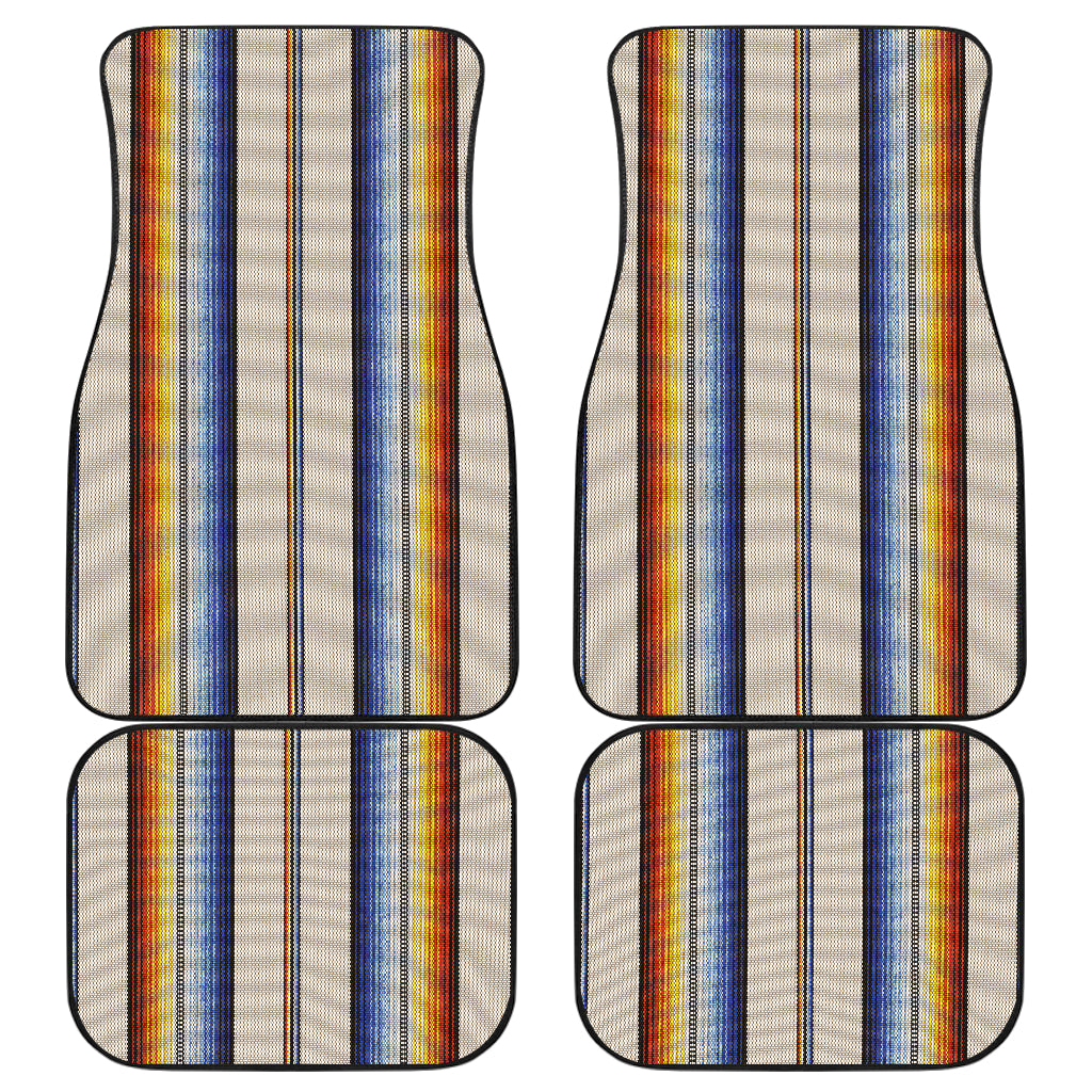 Rainbow Stripes Car Floor Mats