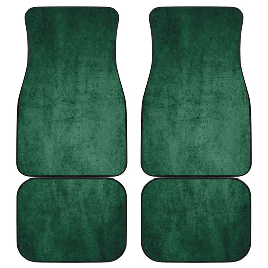 Green Grunge Car Floor Mats