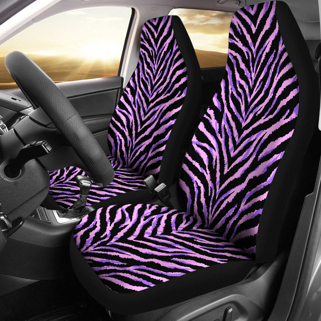 Pink Animal Print Car Seat Covers