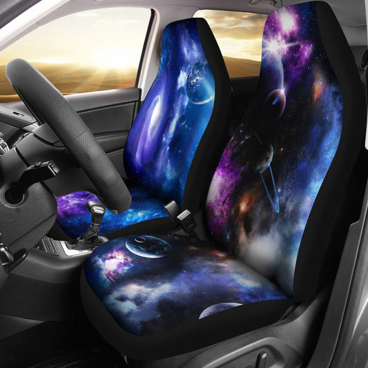 Colorful Galaxy Car Seat Covers