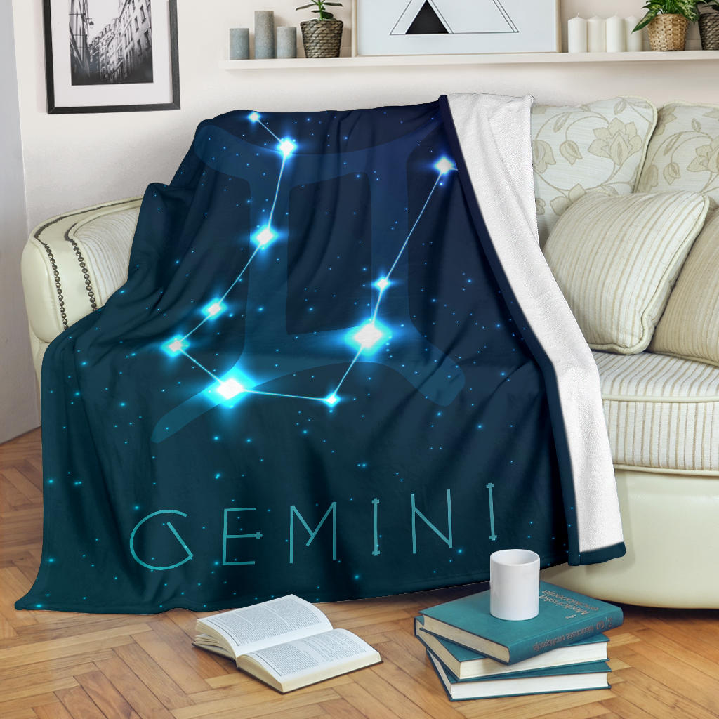 Gemini Zodiac Blanket