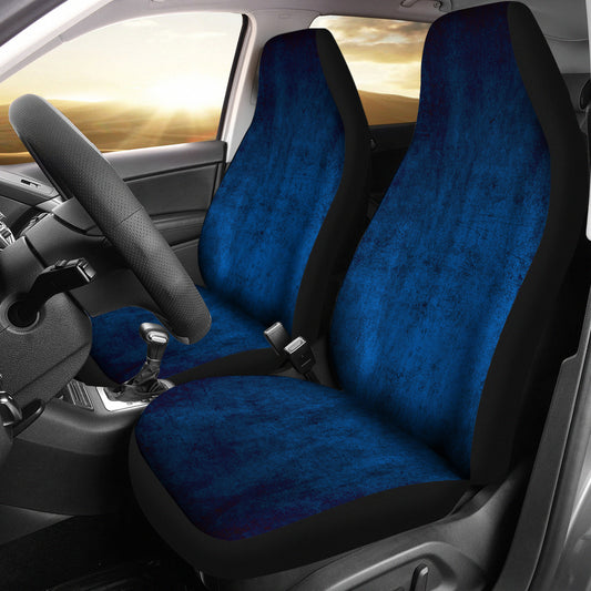 Blue Grunge Car Seat Covers