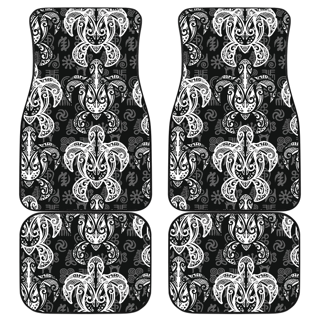 Tribal Turtle Car Floor Mats