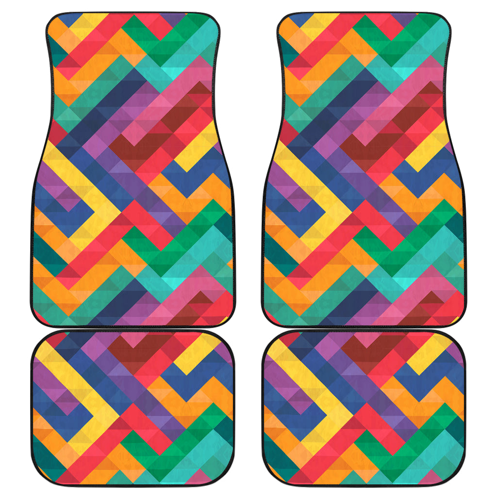 Colorful Abstract Car Floor Mats