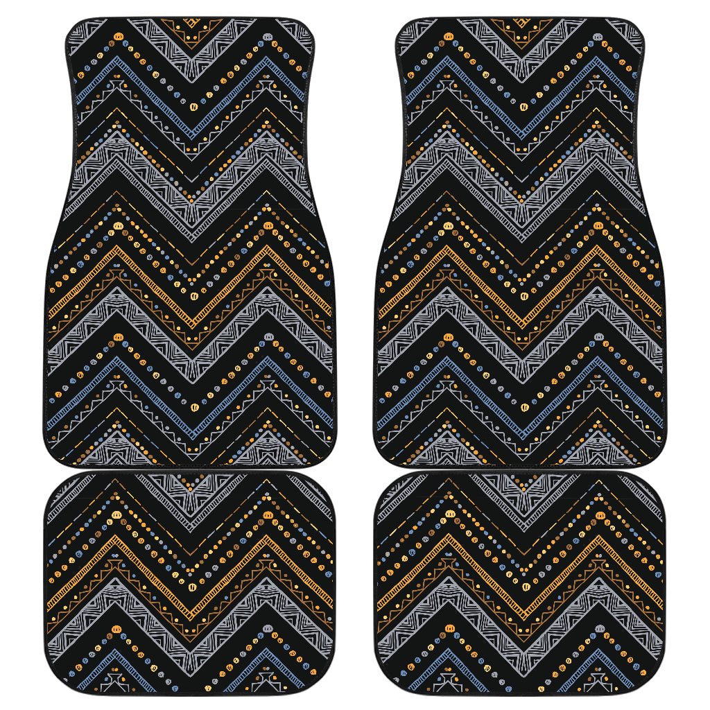 Ethnic Zig Zag Car Floor Mats