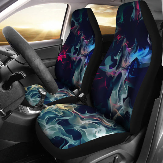 Colorful Smoke Car Seat Covers