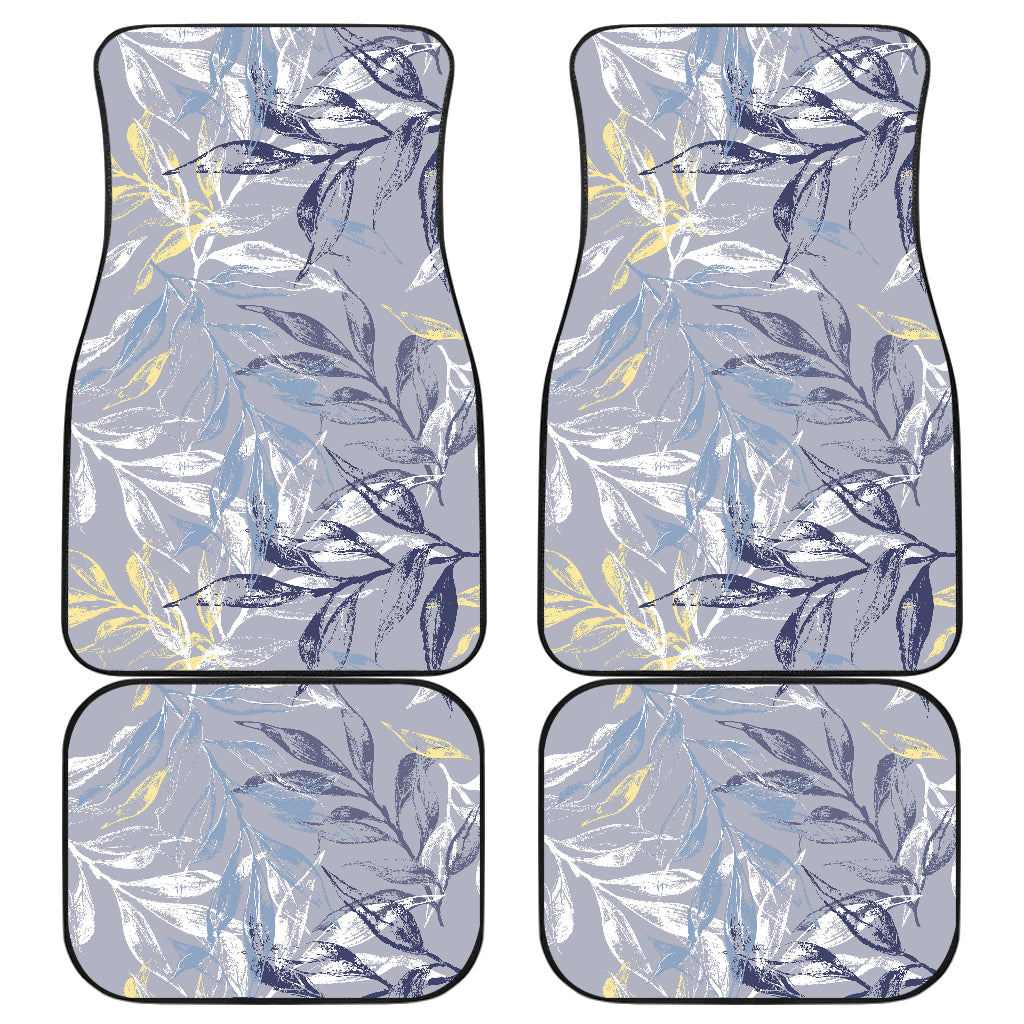 Abstract Floral 1 Car Floor Mats