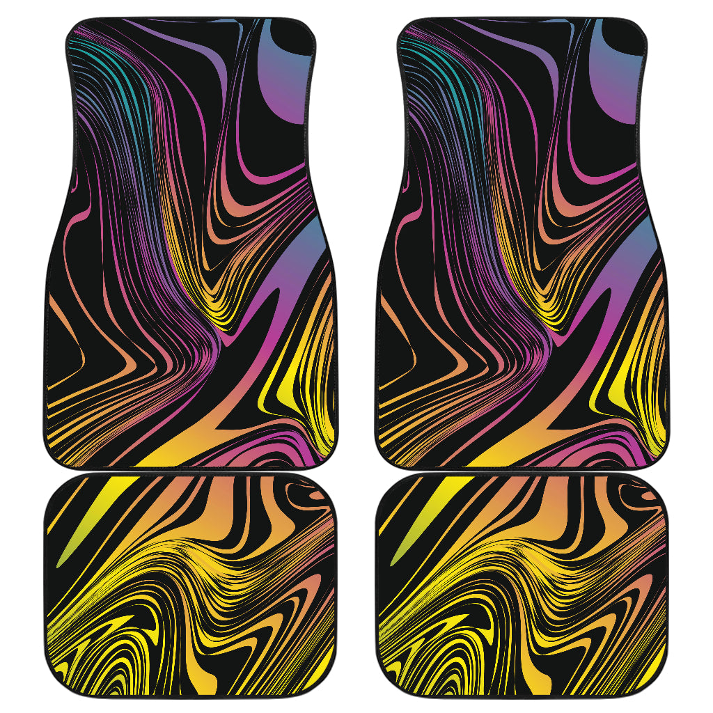 Abstract Swirls Car Floor Mats