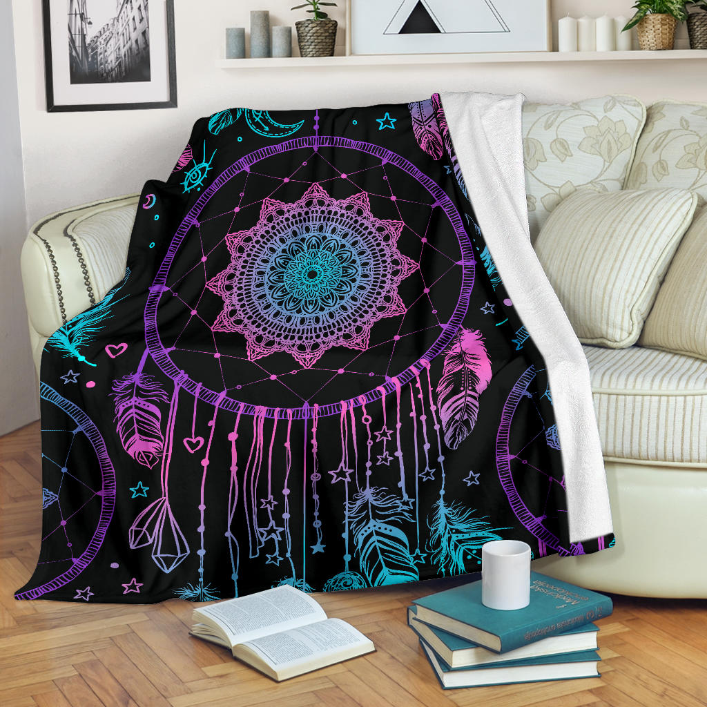 Pink & Purple Dream Catcher Blanket