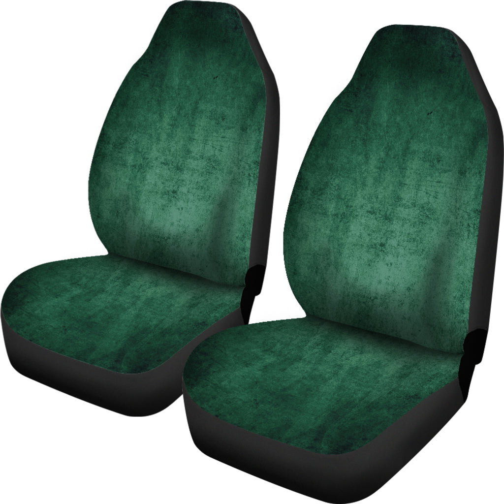 Green Grunge Car Seat Covers