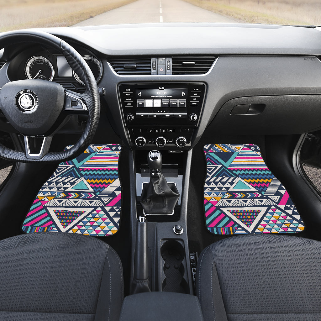 Colorful Tribal Car Floor Mats