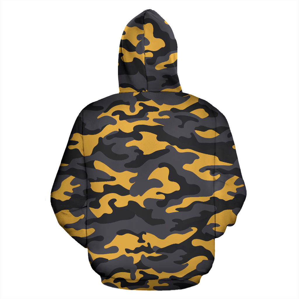 Yellow Camouflage Hoodie