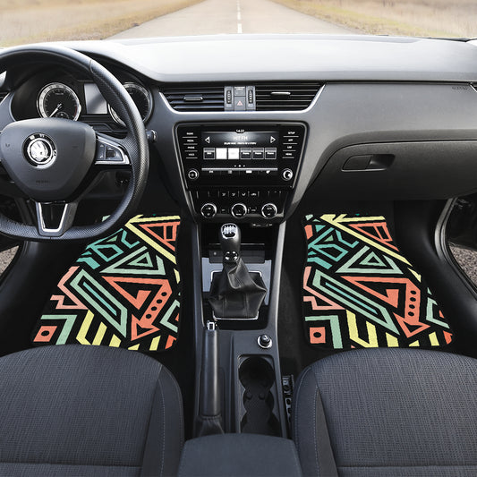 Colorful Tribal Car Floor Mats