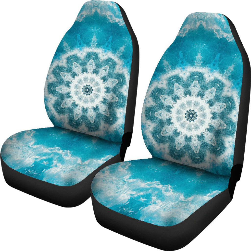 Ocean Mandala Car Seat Covers