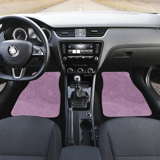 Pink Elegant Car Floor Mats
