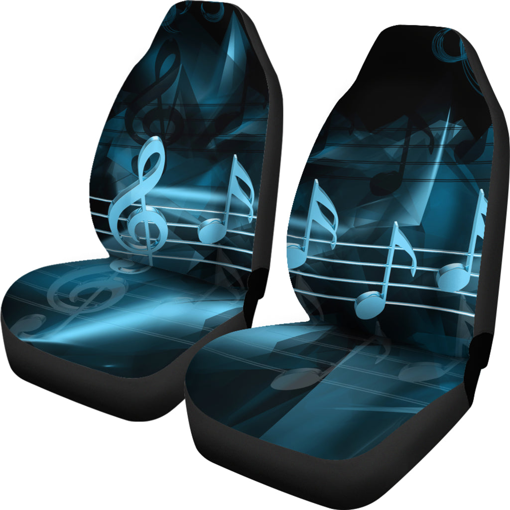 Musical Notes Car Seat Covers