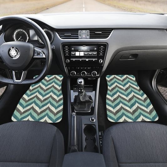 Curvy Zig Zag Car Floor Mats