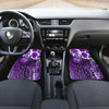 Purple Abstract Car Floor Mats