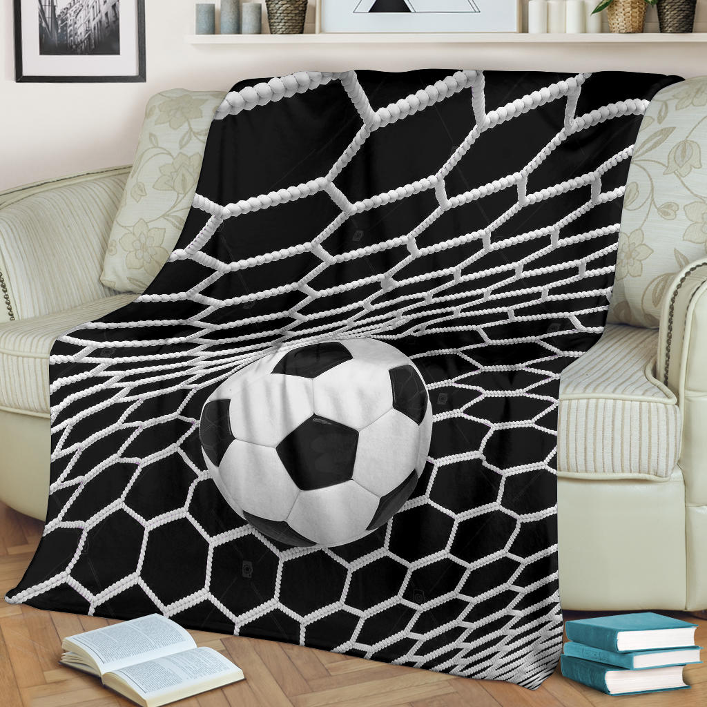 Soccer Ball Net Blanket