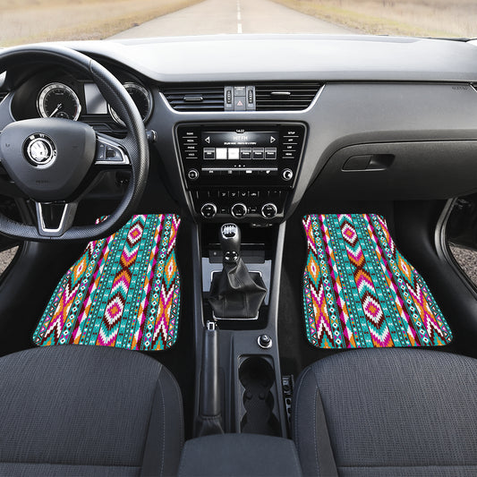 Tribal Ethnic Car Floor Mats
