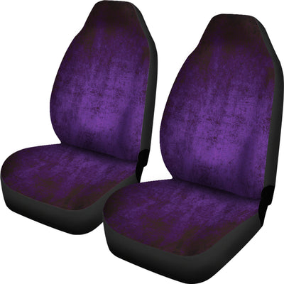 Purple Grunge Car Seat Covers