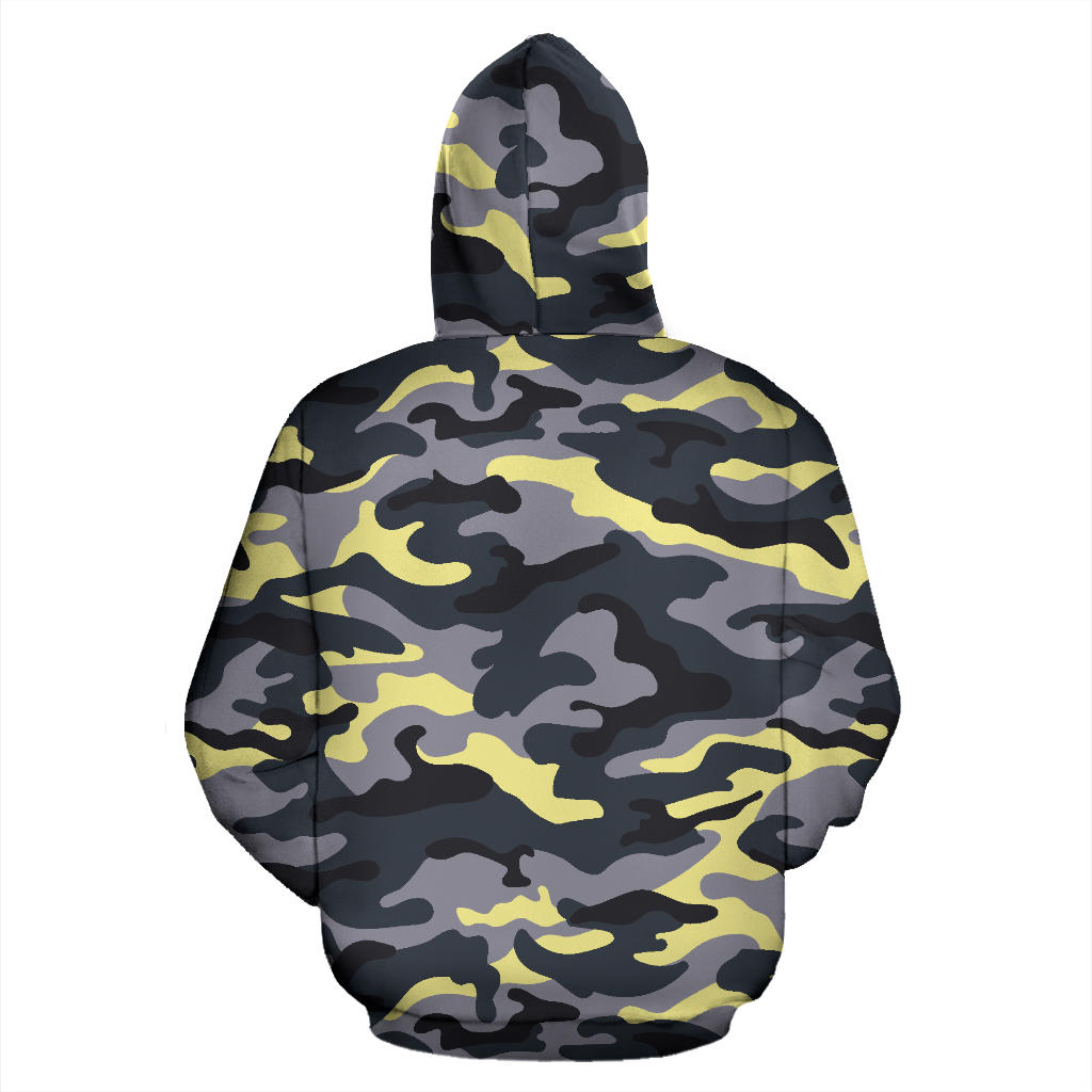 Yellow Camouflage Hoodie
