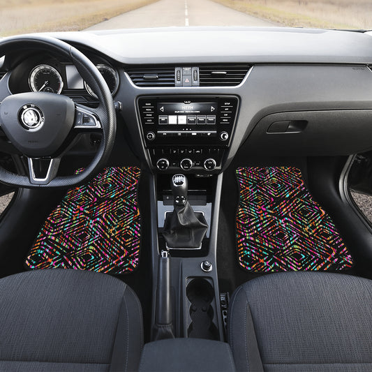 Colorful Abstract Car Floor Mats