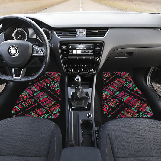 Ethnic Tribal Car Floor Mats