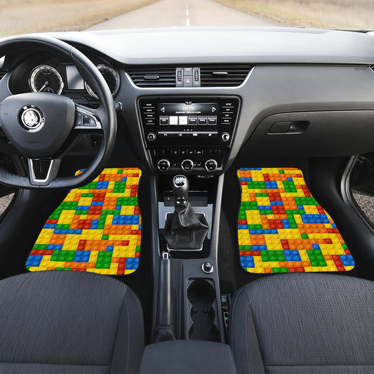 Colorful Lego Car Floor Mats