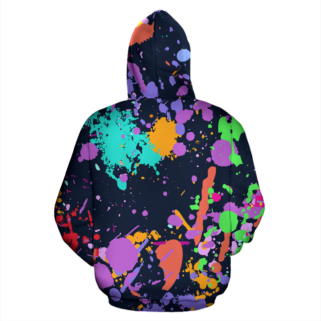 Colorful Paint Drip Hoodie