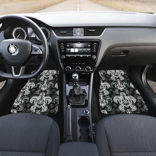 Tribal Turtle Car Floor Mats