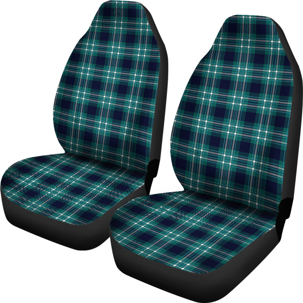 Green Plaid Car Seat covers