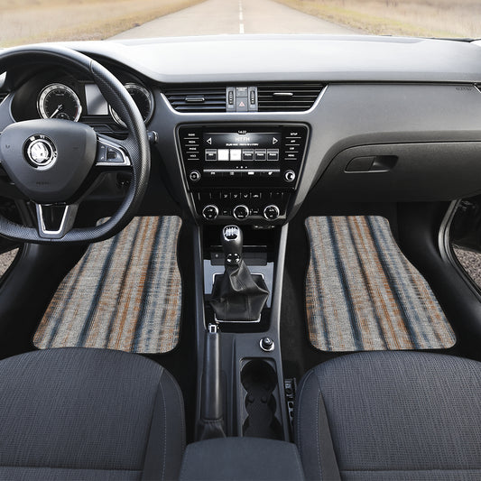 Vintage Stripes Car Floor Mats