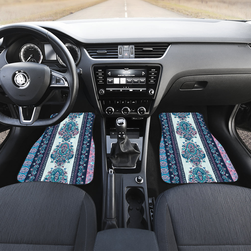 Boho Persian Decor Car Floor Mats