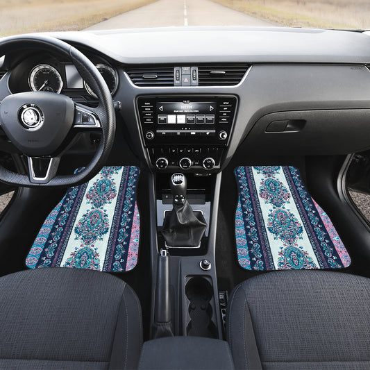 Boho Persian Decor Car Floor Mats