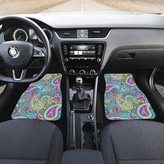 Colorful Mandalas Decor Car Floor Mats